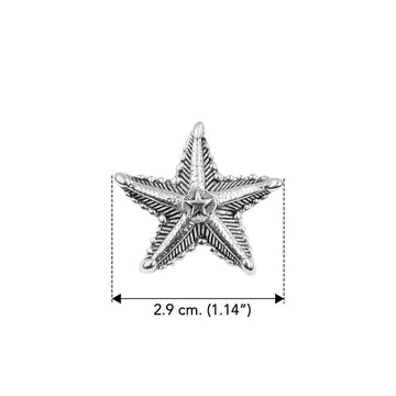 Starfish Sterling Silver Pendant by DiveSilver TPD6230